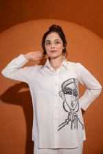 White shirt with embroidery - Image 2