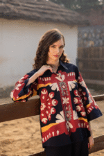 Back coord with florals hand paint