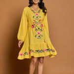 Yellow summer dress