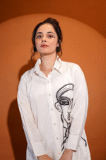 White shirt with embroidery