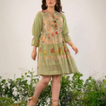 Green summer dress