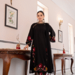 Black suit with net suit