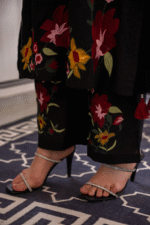 Black suit with net suit - Image 3