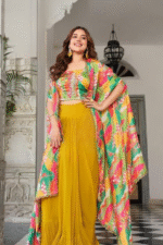 Mustard Printed 3-Piece Set