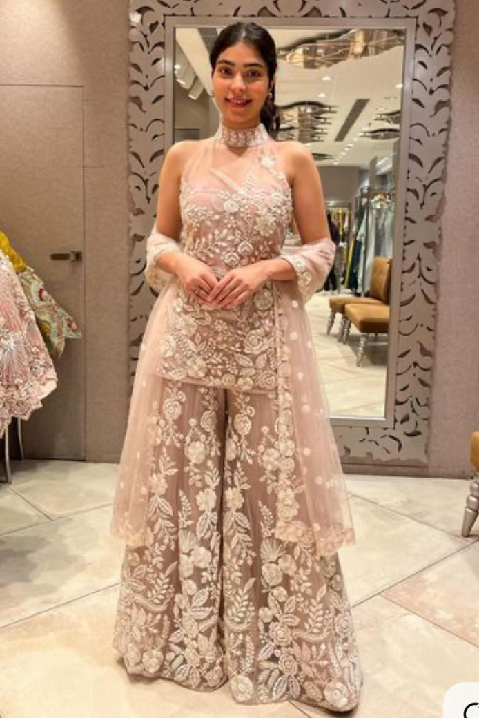 IW4-B English pastel net halter neck - Image 1