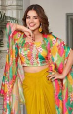 Mustard Printed 3-Piece Set - Image 2