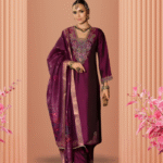 Readymade Salwar Suits - Purple