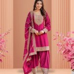Pink Farshi salwar suit set