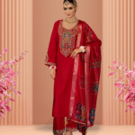 Readymade Salwar Suits - Red