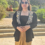 Zariya : Black & Gold Embellished Indo-Fusion Set